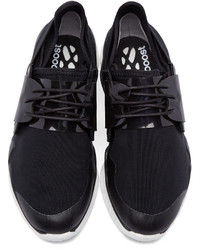 dunkelblaue niedrige Sneakers von Y-3