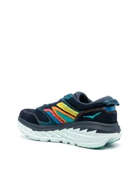 dunkelblaue niedrige Sneakers von Hoka One One