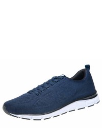 dunkelblaue niedrige Sneakers von BORAS