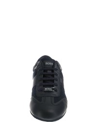 dunkelblaue niedrige Sneakers von Boss Green