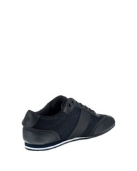 dunkelblaue niedrige Sneakers von Boss Green