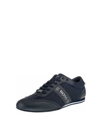 dunkelblaue niedrige Sneakers von Boss Green