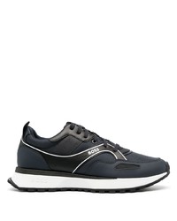 dunkelblaue niedrige Sneakers von BOSS