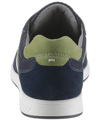 dunkelblaue niedrige Sneakers von BRUNO BANANI