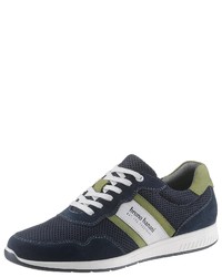 dunkelblaue niedrige Sneakers von BRUNO BANANI