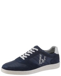 dunkelblaue niedrige Sneakers von BRUNO BANANI