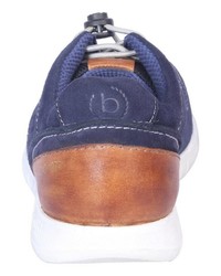 dunkelblaue niedrige Sneakers von Bugatti