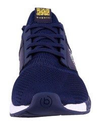 dunkelblaue niedrige Sneakers von Bugatti