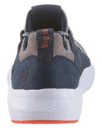 dunkelblaue niedrige Sneakers von Bugatti