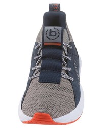 dunkelblaue niedrige Sneakers von Bugatti