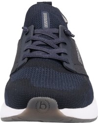 dunkelblaue niedrige Sneakers von Bugatti