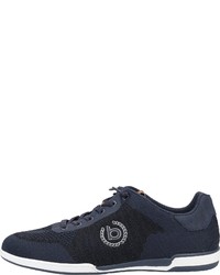 dunkelblaue niedrige Sneakers von Bugatti