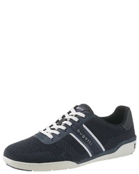 dunkelblaue niedrige Sneakers von Bugatti