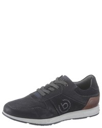 dunkelblaue niedrige Sneakers von Bugatti