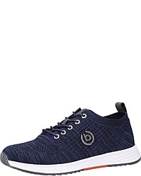 dunkelblaue niedrige Sneakers von Bugatti