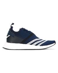 dunkelblaue niedrige Sneakers von adidas