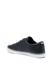 dunkelblaue niedrige Sneakers von BOSS