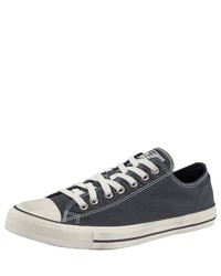 dunkelblaue niedrige Sneakers von Converse