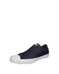 dunkelblaue niedrige Sneakers von Converse