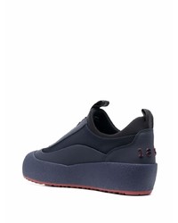 dunkelblaue niedrige Sneakers von Bally