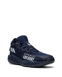 dunkelblaue niedrige Sneakers von adidas