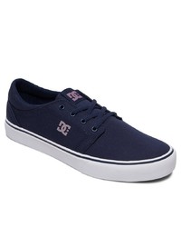 dunkelblaue niedrige Sneakers von DC Shoes