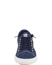 dunkelblaue niedrige Sneakers von Dockers by Gerli