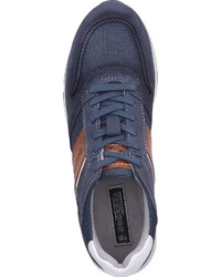 dunkelblaue niedrige Sneakers von Dockers by Gerli