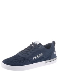 dunkelblaue niedrige Sneakers von Dockers by Gerli