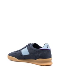 dunkelblaue niedrige Sneakers von PS Paul Smith