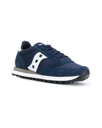 dunkelblaue niedrige Sneakers von Saucony