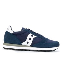 dunkelblaue niedrige Sneakers von Saucony