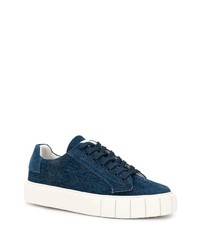 dunkelblaue niedrige Sneakers von Primury