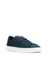 dunkelblaue niedrige Sneakers von Hide&Jack