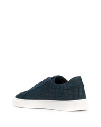 dunkelblaue niedrige Sneakers von Hide&Jack