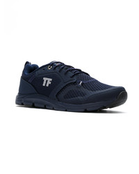 dunkelblaue niedrige Sneakers von Track & Field