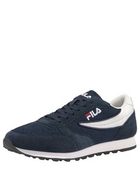 dunkelblaue niedrige Sneakers von Fila