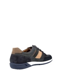 dunkelblaue niedrige Sneakers von FRETZ men