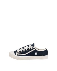 dunkelblaue niedrige Sneakers von G-Star RAW