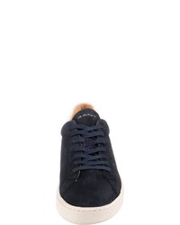 dunkelblaue niedrige Sneakers von Gant
