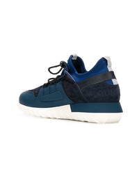 dunkelblaue niedrige Sneakers von Moncler