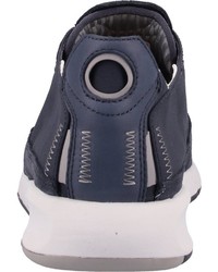 dunkelblaue niedrige Sneakers von Geox