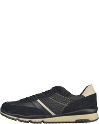 dunkelblaue niedrige Sneakers von Geox