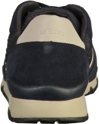 dunkelblaue niedrige Sneakers von Geox