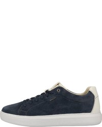 dunkelblaue niedrige Sneakers von Geox