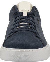 dunkelblaue niedrige Sneakers von Geox