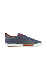 dunkelblaue niedrige Sneakers von Geox