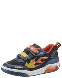 dunkelblaue niedrige Sneakers von geox kids