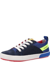 dunkelblaue niedrige Sneakers von Geox