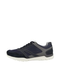 dunkelblaue niedrige Sneakers von Geox